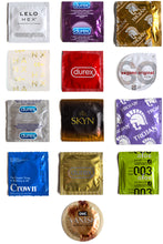 Load image into Gallery viewer, The Condom Box - 12 condoms sampler pack